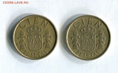 100 песет 1988, 1989 Испания  30.04.16 в 21-50 по МСК - img054