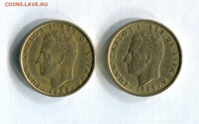 100 песет 1988, 1989 Испания  30.04.16 в 21-50 по МСК - img053