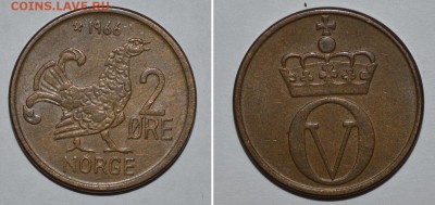 Норвегия 2 эре 1966г. В сохране! До 02.05.2016г. - _DSC0570.JPG