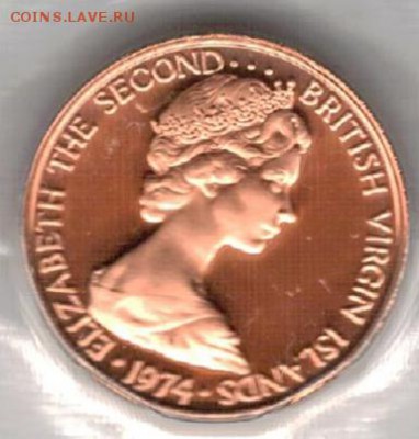 Брит.Вирг.о-ва цент 1974 Колибри до 02.05 в 22.00мск (В265) - 4-бво1