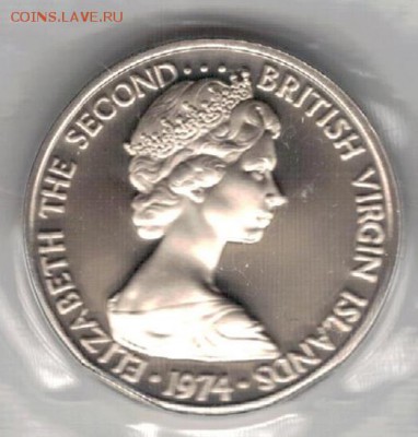 Брит.Вирг.о-ва 5 центов 1974 Голуби до 02.05 в 22ч (В265) - 4-бво5