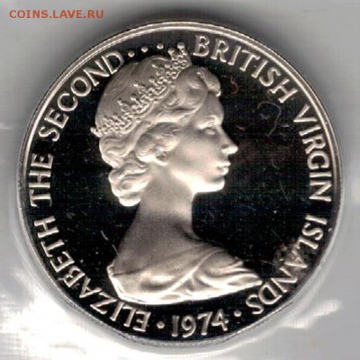 Брит.Вирг.о-ва 10 центов 1974 Зимородок 02.05 в 22ч (В265) - 4-бво10