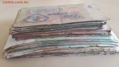 *100 бон СССР* =3р,10р-1961(по 25шт);50р,100р-1991(по 25шт) - 20160406_152451