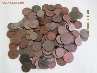 198 мед. мон.с 1869-1915, оконч.30.04.2016-22:00по мск - Кладовые-198 монет 1869-1915