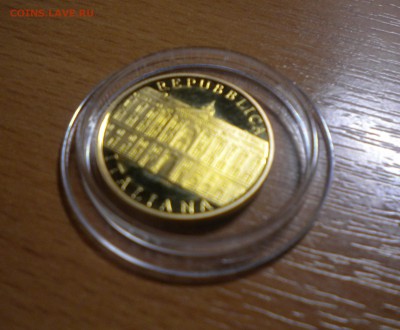 50000 лир 2001 Италия. золото. опознание. оценка. - DSCN8985.JPG