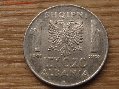 Албания под Италией 0,20 лека 1941 до 29.04.16 в 21.00 М - IMG_2337.JPG
