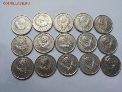 15 штук 10 коп 1957 глянцевых - 15 шт 10 к 4