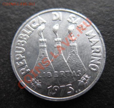Сан Марино, 1975 г, 1 л, "паук", до 09.11 в 21-30 мск - см паук а