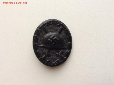 Третий Рейх.Знак за ранение с наградным документом. - image