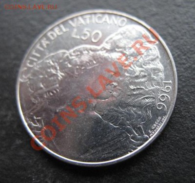 Ватикан, 1966 г, 50 л, до 09.11 в 21-30 мск - ват 1966 а