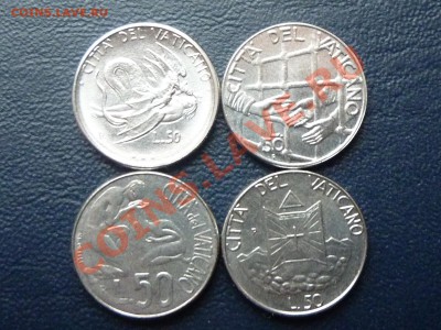 ВАТИКАН 50 лир 4 монеты Иоан Павел-2-й до 10.11.10 в 22-00 - MEMO0002.JPG