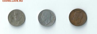 Италия 10, 20, 20 чентезимо 1909-1940 до 29.04 22:00 - 2