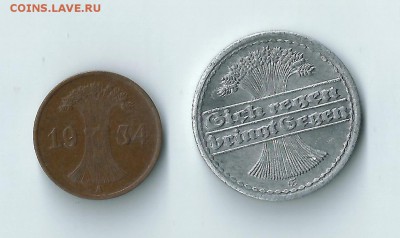 Германия 1, 50 пфеннигов 1921-1934 до 29.04 22:00 - 04