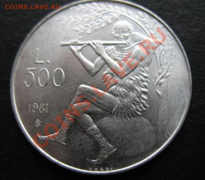 серебро, Сан Марино, 1981 г, 500 л, до 09.11 в 21-30 мск - см вергилий
