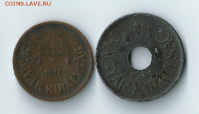 Венгрия 2, 20 филлеров 1927-1943 до 29.04 22:00 - 12