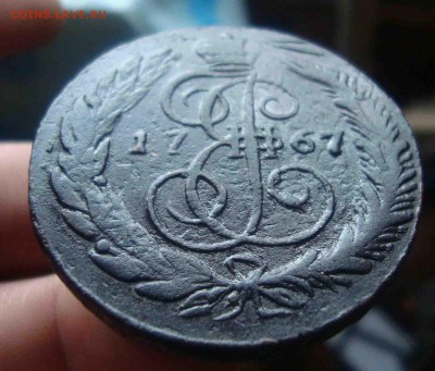 Перечекан 5 копеек 1767 год СПМ.До 30.04 в 22.00 мск - 36