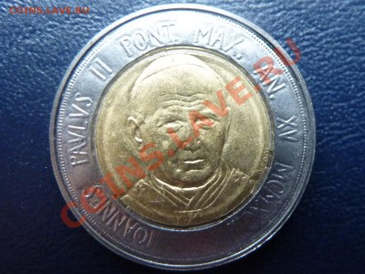 Ватикан 500 лир Биметаллическая 1993г.  до 10.11.10 в 22-00 - MEMO0005.JPG