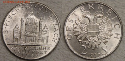 полный комплект 2 шиллинговых Австрия 1928-37 оценка - IMG_8790.JPG