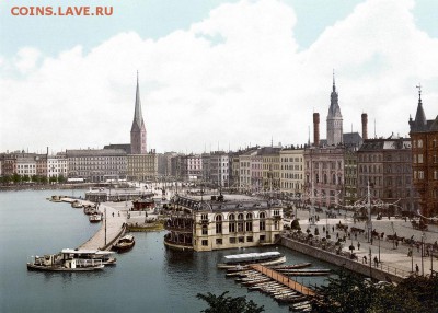 Гамбург в 1895 году. - Гамбург1