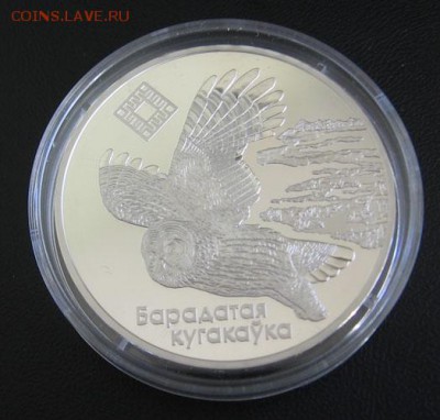 Беларусь, 20 рублей Альманские болота, Сова 05.05 22.00 - 1