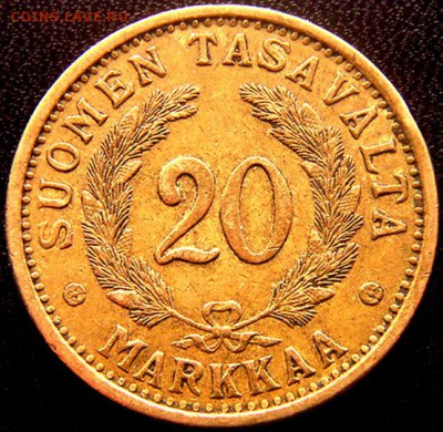 Финляндия_20 марок 1938; до 30.04_22.30мск - 11058