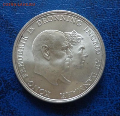 Дания 5 крон 1960 Серебрянная свадьба до 2.05 - DSC00150.JPG