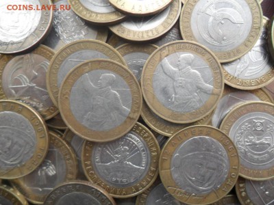 100 монет биметалла 10 рублей 2000-2011 - SAM_4796.JPG