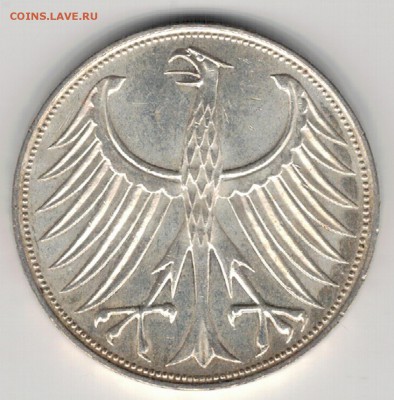 Ag ФРГ 5 МАРОК 1969D ДО 05.05.16 В 22.00МСК (В275) - 5-г5м69