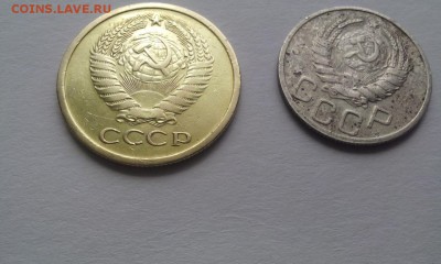 5коп 1934г,1971г и 20 коп 1938г - 71,4