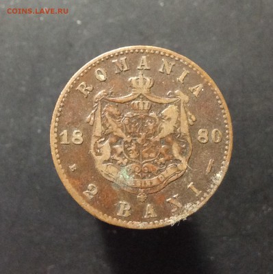 2 bani 1880 г Румыния до 03.05-23:00 мск - image