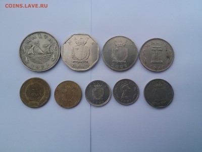 Мальта 9 монет          6.05.16 - 20160427_124519