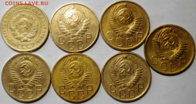 5коп. 1930-56г. 7шт. до 8.05.16г. 22.00ч.мск. - DSCN0202