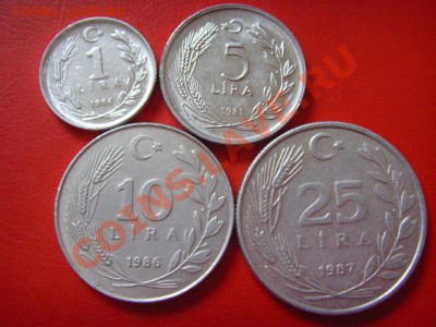Турция 1-5-10-25 лир 1981-87 Алюминий до 09.11 в 15.00 М - LPIC9420.JPG