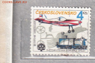 Чехословакия 1986 самолет паровоз - 159