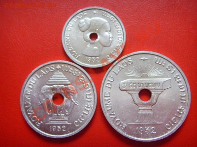 Лаос  набор 10-20-50 центов 1952 до 10.11 в 21.00 М - LPIC9366.JPG