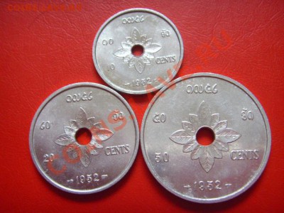 Лаос  набор 10-20-50 центов 1952 до 10.11 в 21.00 М - LPIC9365.JPG