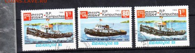 Кампучия 1985 буксиры - 182