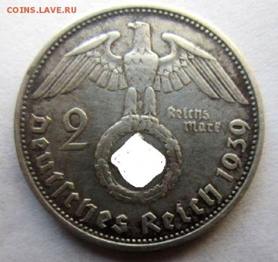 2 рейхсмарки 1939. На оценку. - IMG_4293.JPG