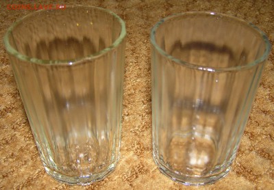 2 советских граненых стакана - граненые стаканы.JPG