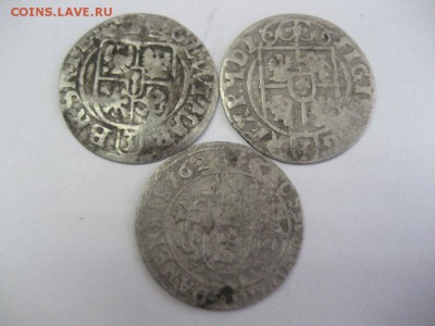 3 старинные монеты - монеты 1719