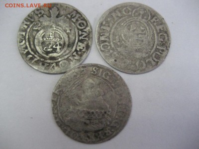3 старинные монеты - монеты 1720