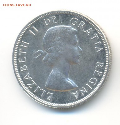 Ag. Канада 1 доллар 1954. XF . до 11.05 22:00 - 3