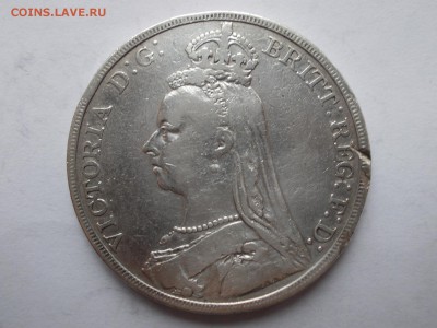 Крона 1890, Виктория (лот 201) - DSCN0286.JPG