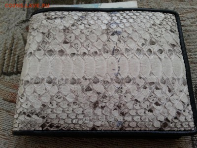 Портмоне из кожи питона . до 11.05.16. 22-00. - 20150223_032507