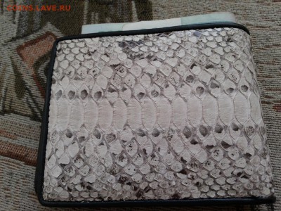 Портмоне из кожи питона . до 11.05.16. 22-00. - 20150223_032513