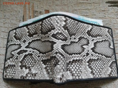 Портмоне из кожи питона (3). до 11.05.16. 22-00. - 20150216_025609