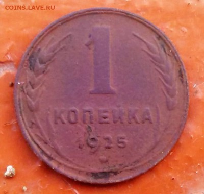 1 копейка 1925 - CAM00234