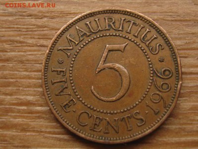 Маврикий Брит. 5 центов 1966 до 10.05.16 в 21.00 М - IMG_2758.JPG