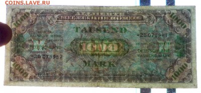 СССР-Германия 1000 марок 1944 до 12.05.2016 22:00 (мск) - P1040821.JPG