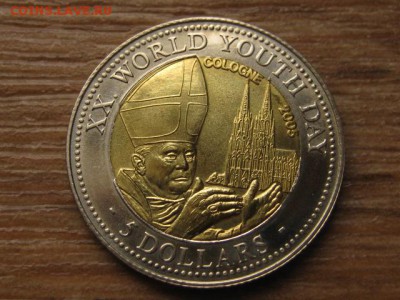 БИМ Либерия 5 долларов 2005 Папа до 11.05.16 в 21.00 М - IMG_2805.JPG